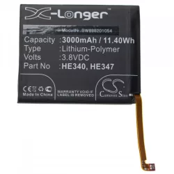 Nokia 7.1, HE340 3000mAh utángyártott akkumulátor - VHBW