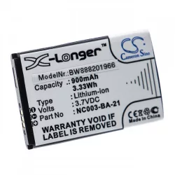   Nolan B4 RCS Kits NC003-BA-21 900mAh utángyártott akkumulátor