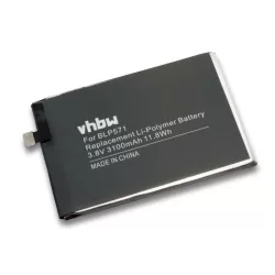   OnePlus A0001, One, BLP571 3100mAh utángyártott akkumulátor