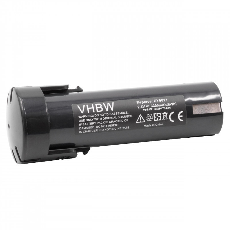 Panasonic EY9021 2.4V NI-MH 3300mAh utángyártott akkumulátor
