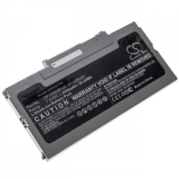 Panasonic Toughbook CF-AX3 CF-VZSU81JS 4200mAh utángyártott akkumulátor