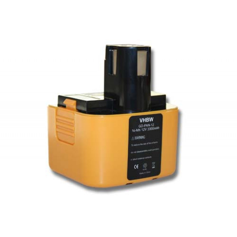 Panasonic EY9200 12V NI-MH 3300mAh utángyártott akkumulátor
