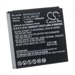 Pax IS135 1850mAh utángyártott akkumulátor - VHBW
