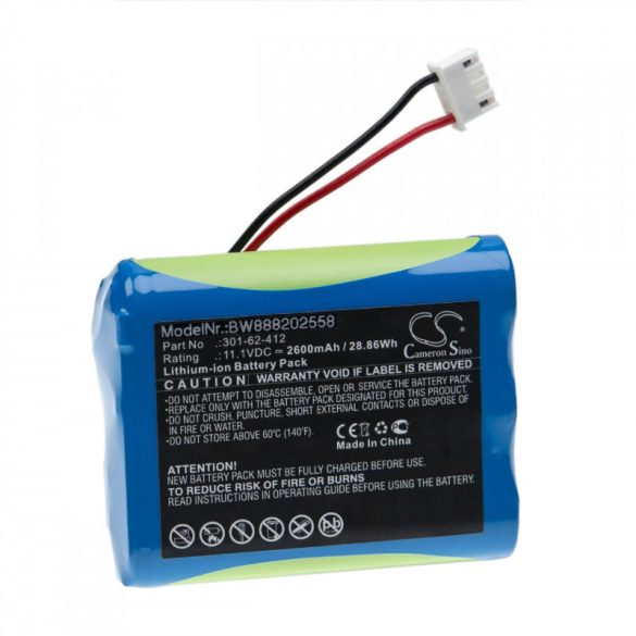 Peaktech P 9020 2600mAh utángyártott akkumulátor