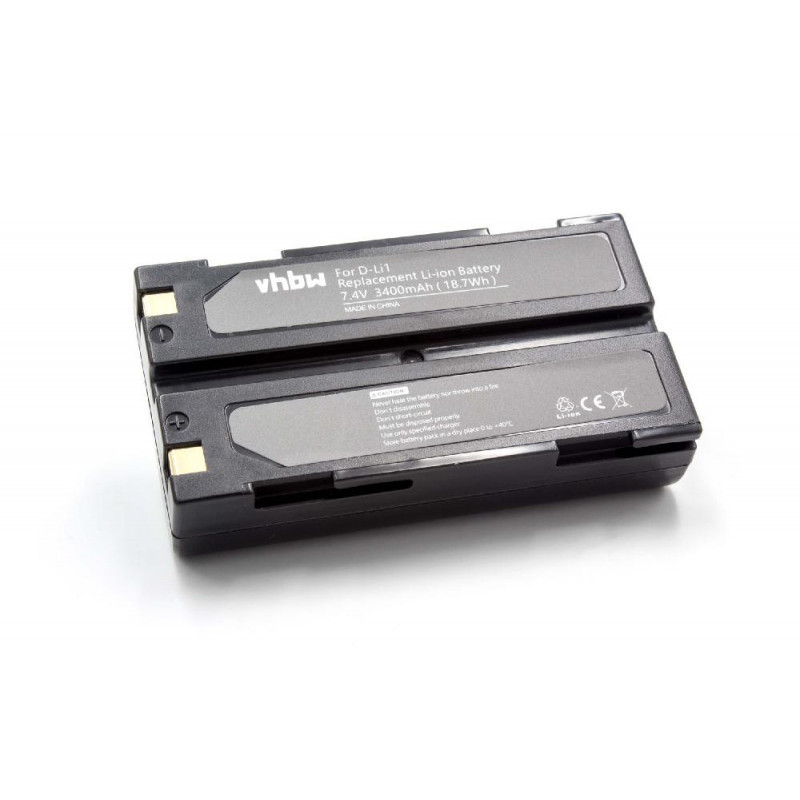 Pentax HP D-Li1 C8827A 2600mAh utángyártott akkumulátor