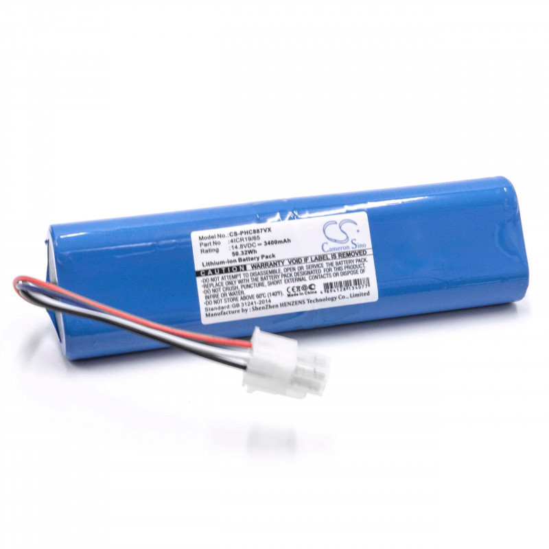 Philips FC8772 FC8776 3400mAh utángyártott porszívó akkumulátor
