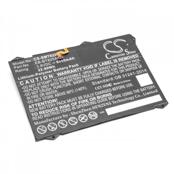 Samsung Galaxy Tab S3 9.7 XLTE 6000mAh utángyártott akkumulátor