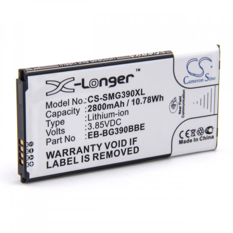   Samsung Galaxy XCover 4, SM-G390NFC 2800mAh utángyártott akkumulátor