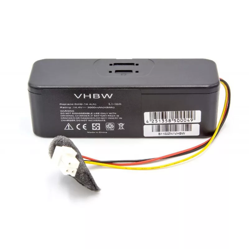   Samsung Navibot VCA-RBT20 3000mAh Li-ion utángyártott porszívó akkumulátor