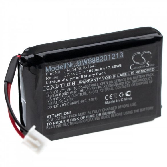 Satlink WS-6906, F03409 1000mAh utángyártott akkumulátor