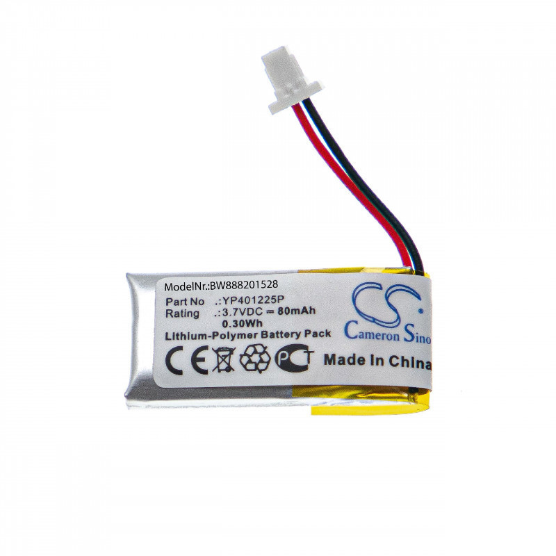 Sena SC-HR01 YP401225P 80mAh utángyártott akkumulátor