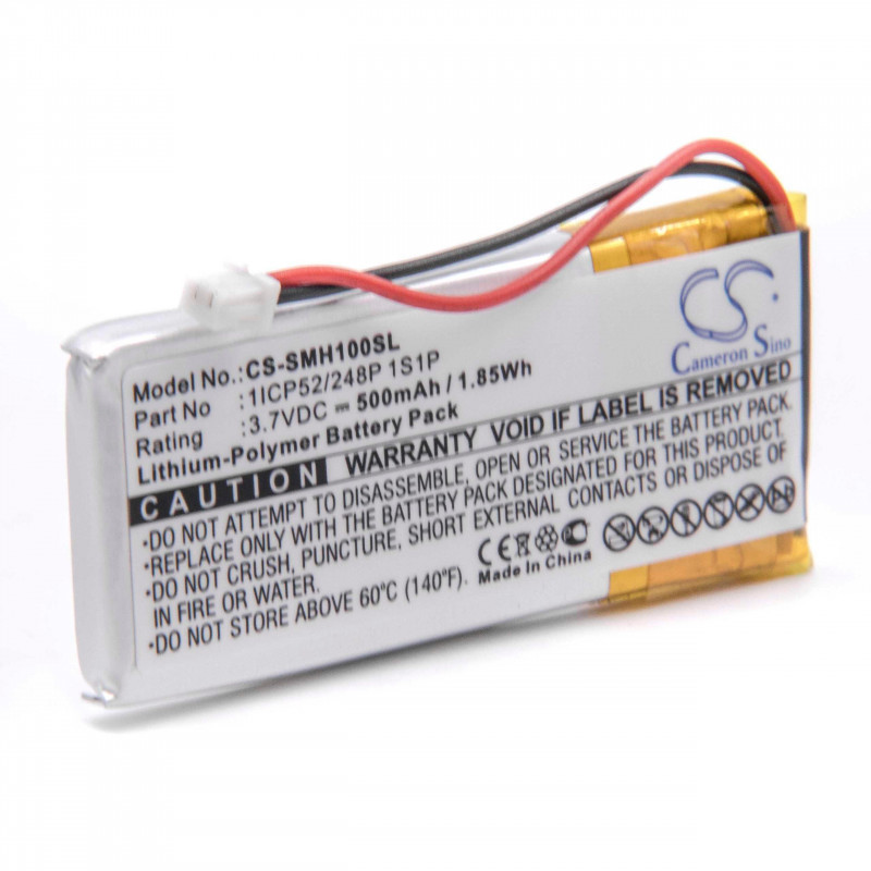 Sena SMH-10 Lifespan 500mAh utángyártott akkumulátor