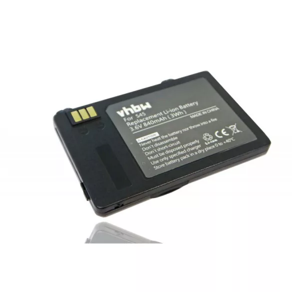 Siemens S45(i)/ME45 840mAh utángyártott akkumulátor - VHBW