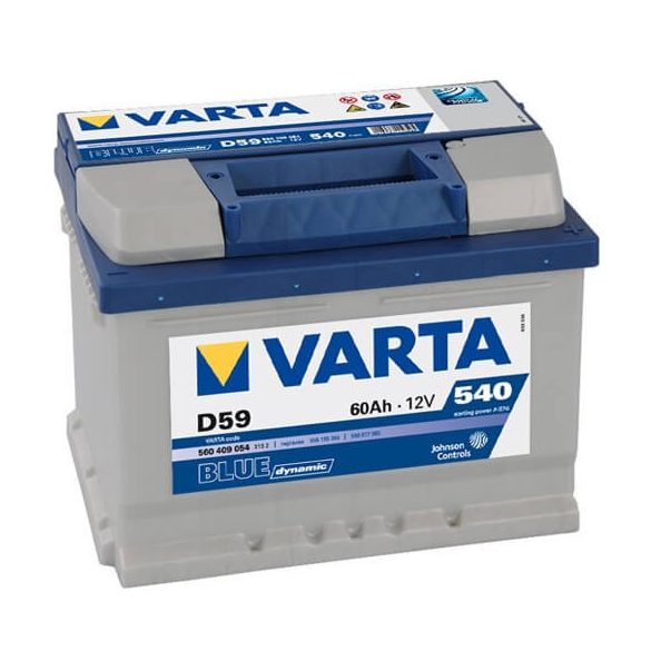 60Ah VARTA Blue Dynamic D59 akkumulátor JOBB+ (560 409 054)