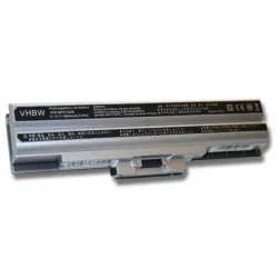   SONY VAIO BPS13 / BPS21 ezüst 6600mAh utángyártott akkumulátor - VHBW
