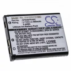   Sony VGP-BMS77 SP60BPRA9C 660mAh utángyártott akkumulátor - VHBW