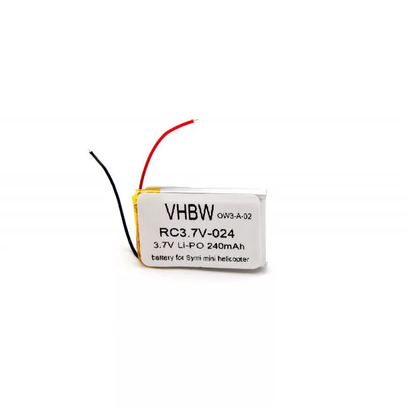   Syma S107 S108 Li-ion 3.7V 240mAh utángyártott RC jármű akkumulátor