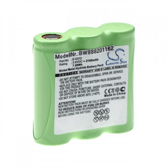 Teletronik P-0372, E-0372, 2100mAh utángyártott akkumulátor