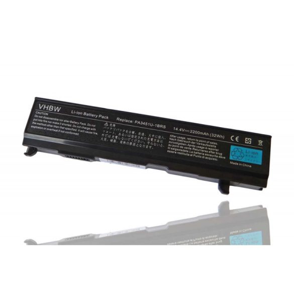 Toshiba Satellite M70 2200mAh utángyártott akkumulátor