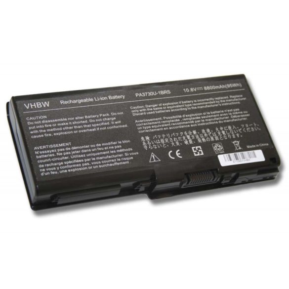 Toshiba PA3279u 8800mAh utángyártott akkumulátor