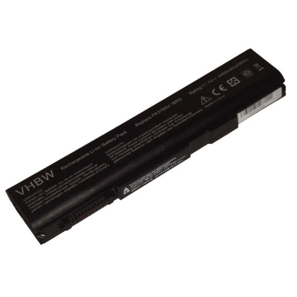 Toshiba PA3788u 4400mAh utángyártott akkumulátor