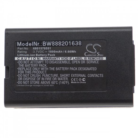 Vectron Mobilepro 6801570551 1800mAh utángyártott akkumulátor