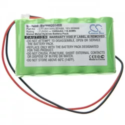   Visonic PowerMaster 30 Control Panel 103-303689 1500mAh utángyártott akkumulátor