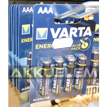 Varta Energy LR03 AAA elem 4db/csomag (ár/csomag)