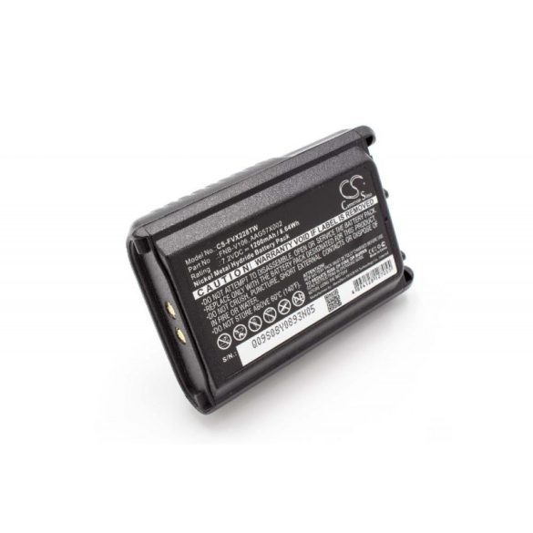 Yaesu Vertex FNB-V106 7.2V NI-MH 1200mAh utángyártott akkumulátor