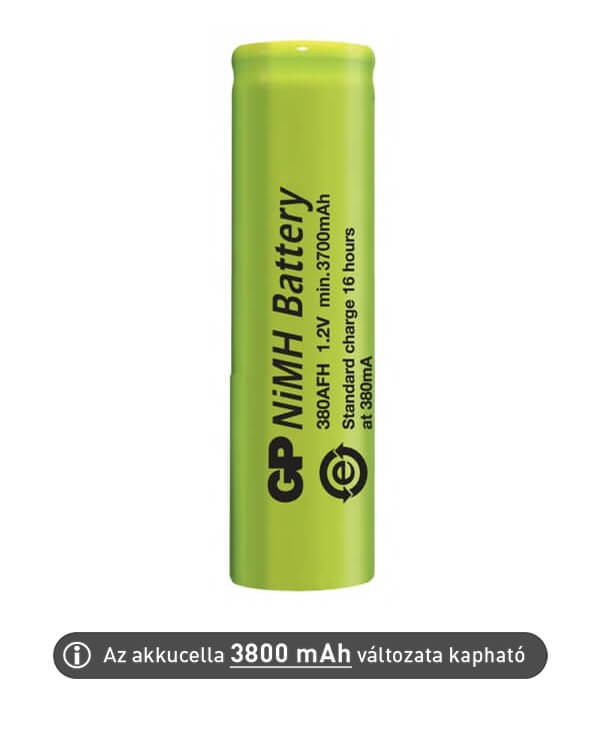 Ipari 7/5AF 3800mAh Ni-MH 1,2V akkumulátor GP GP380AFH