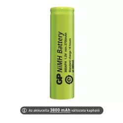 Ipari 7/5AF 3800mAh Ni-MH 1,2V akkumulátor GP GP380AFH