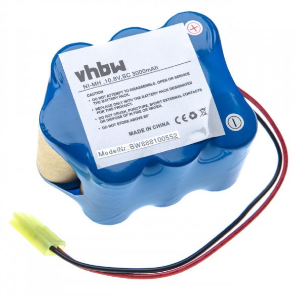 ZEPTER LMG-310 9P-130SCS 9P130SCS 3000mAh utángyártott porszívó akkumulátor