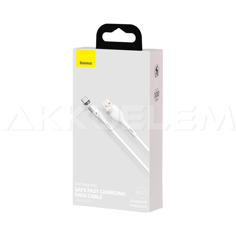 Baseus kábel Zinc USB-C mágneses 1M 3A