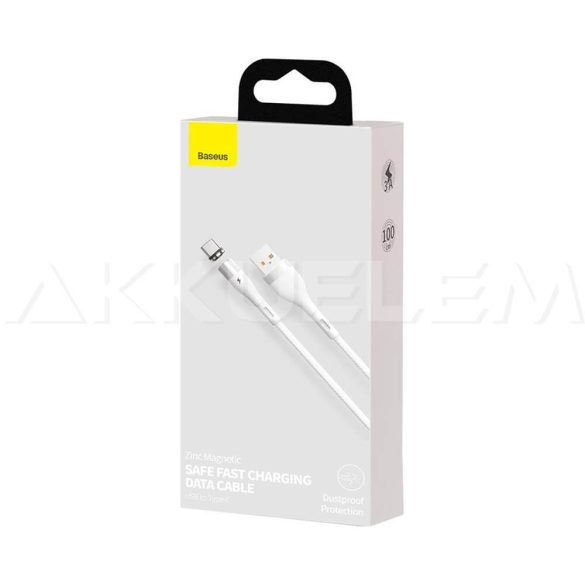 Baseus kábel Zinc USB-C mágneses 1M 3A
