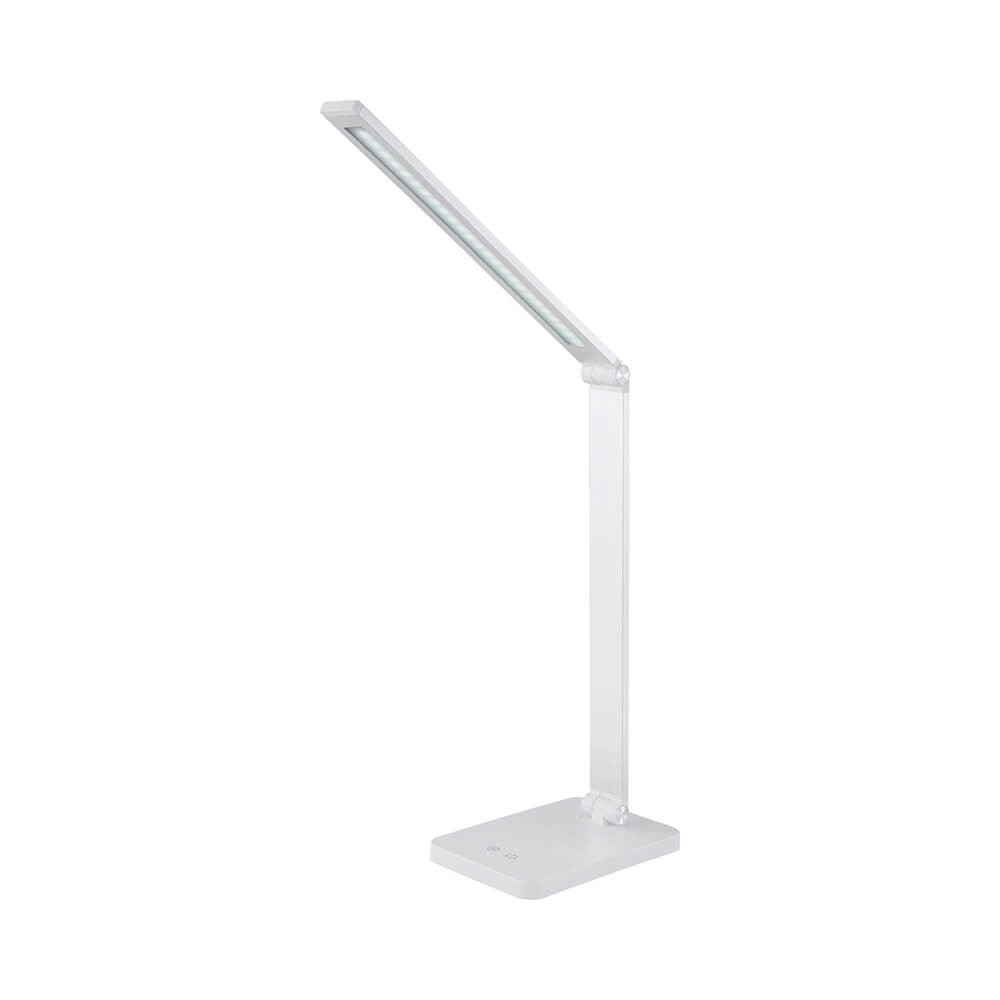   Avide TYLER 6W asztali lámpa állítható fényerő 5V USB kimenet fehér