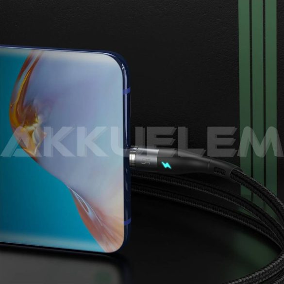 Baseus kábel Zinc USB-C mágneses 1M 5A