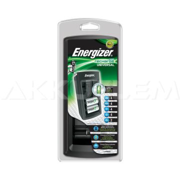   Energizer Univerzál töltő 2/4 + 9V akku töltésére -deltaV