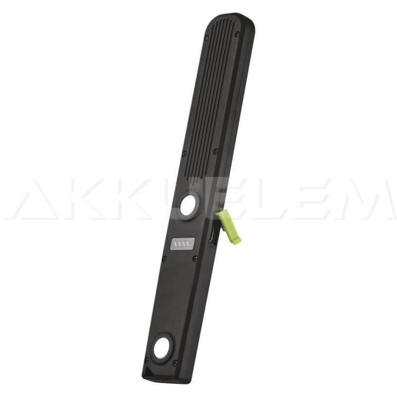 P4538 SMD LED + LED 700lm szerelőlámpa 1200mAh tölthető Li-ion akkuval