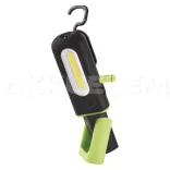 P4537 COB LED 330lm szerelőlmpa 1200mAh tölthető Li-ion akkuval