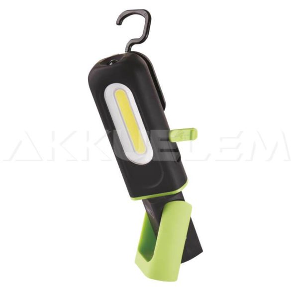 P4537 COB LED 330lm szerelőlmpa 1200mAh tölthető Li-ion akkuval