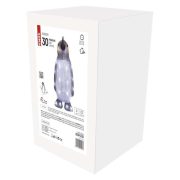   Karácsonyi pingvin PENGUIN 30 LED 20x35cm IP44 időzítővel 230V kül- és beltéri