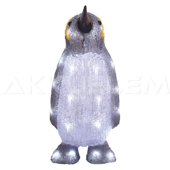 Karácsonyi pingvin PENGUIN 30 LED 20x35cm IP44 időzítővel 230V kül- és beltéri