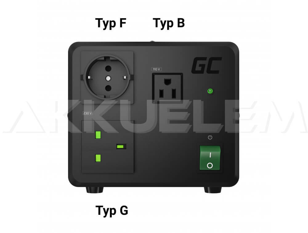 Konverter 230V/110V 800/1000W