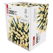 Karácsonyi Fényfüzér 200Led 5+20m IP44 cherry WW D5AW03