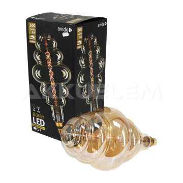   Avide Jumbo Filament E27 LED 8W Bixby 200*410mm Amber 2400K dimm