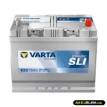 VARTA 12V 70Ah 630A E23 Dynamic akku autó akkumulátor 570412 JOBB+