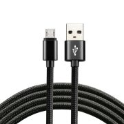 everActive USB- mikro USB kábel 2.4A 1.2m