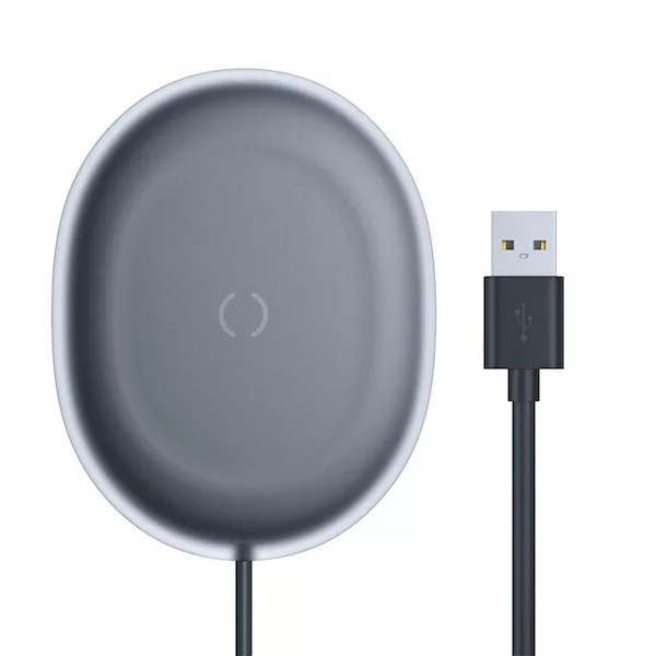 Baseus QI Fast Jelly 15W Wireless Induction Töltő fekete Baseus QI Fast Jelly 15W Wireless Induction Töltő fekete
