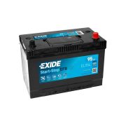   EXIDE Start-Stop EFB EL954 95Ah 800A autó akkumulátor JOBB+