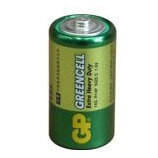 GP R14 LR14 C Baby R14P 1235 1,5V féltartós elem fóliás